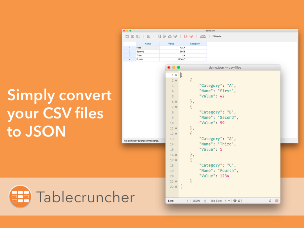 Json to csv mac app download